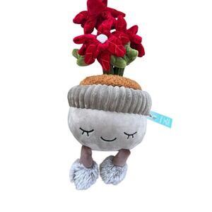 Play Right Hug Me Poinsettia Plush Stuffed Plant Toy w/ Tag